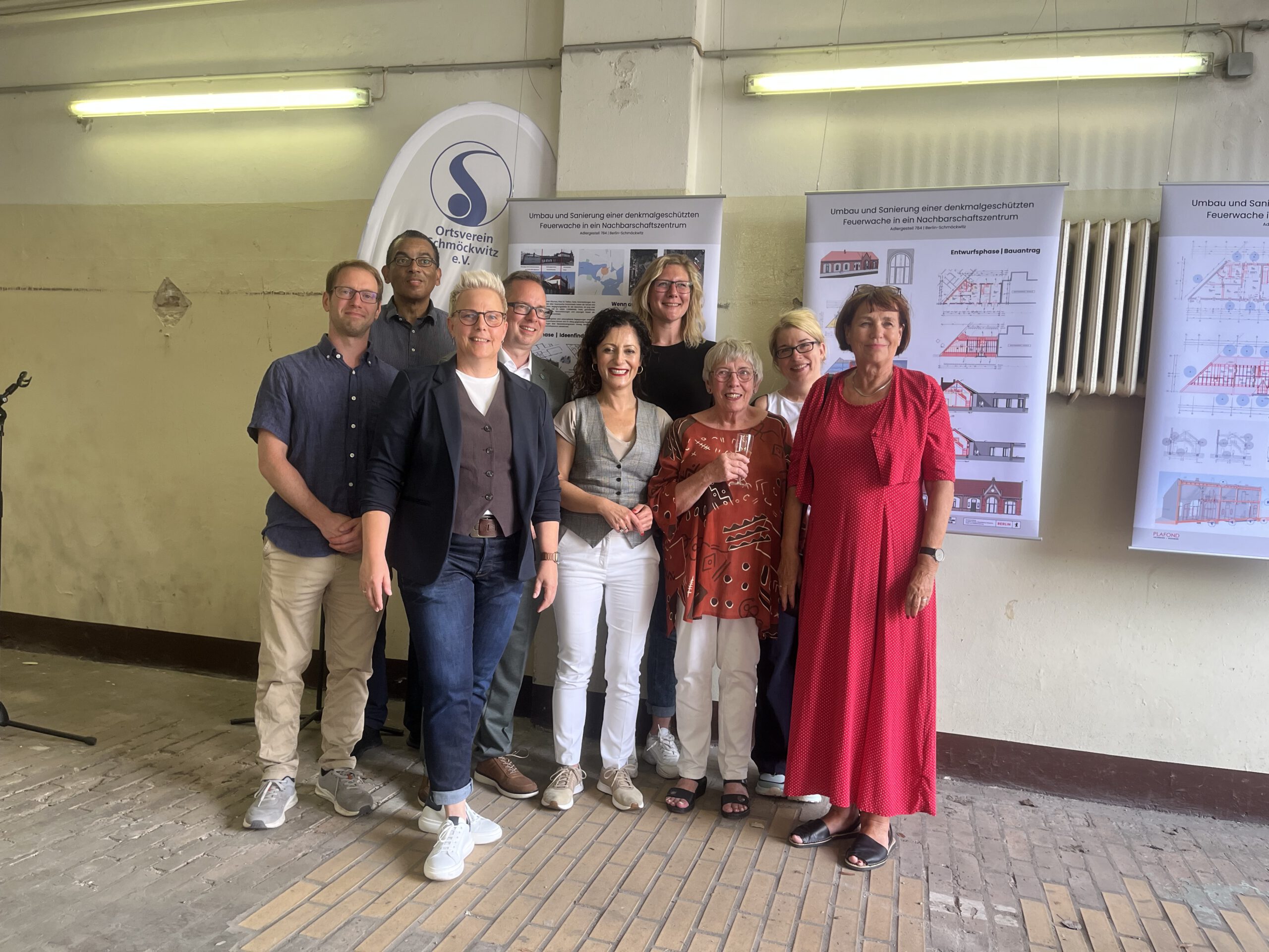 Baubeginn im Stadtteilzentrum Schmöckwitz